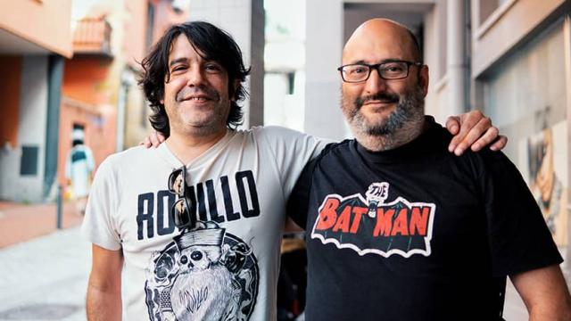 Xabier Uria e Iñigo Portillo de La Córnea Digital