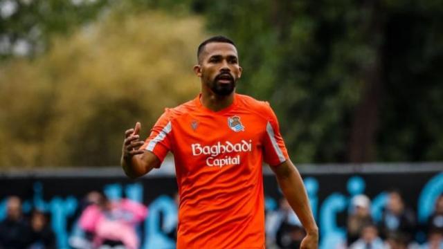 Yangel Herrera fue titular ayer en Vigo. REAL SOCIEDAD