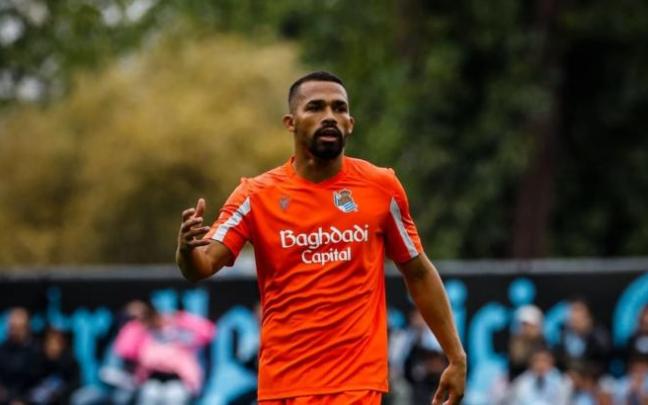 Yangel Herrera fue titular ayer en Vigo. REAL SOCIEDAD