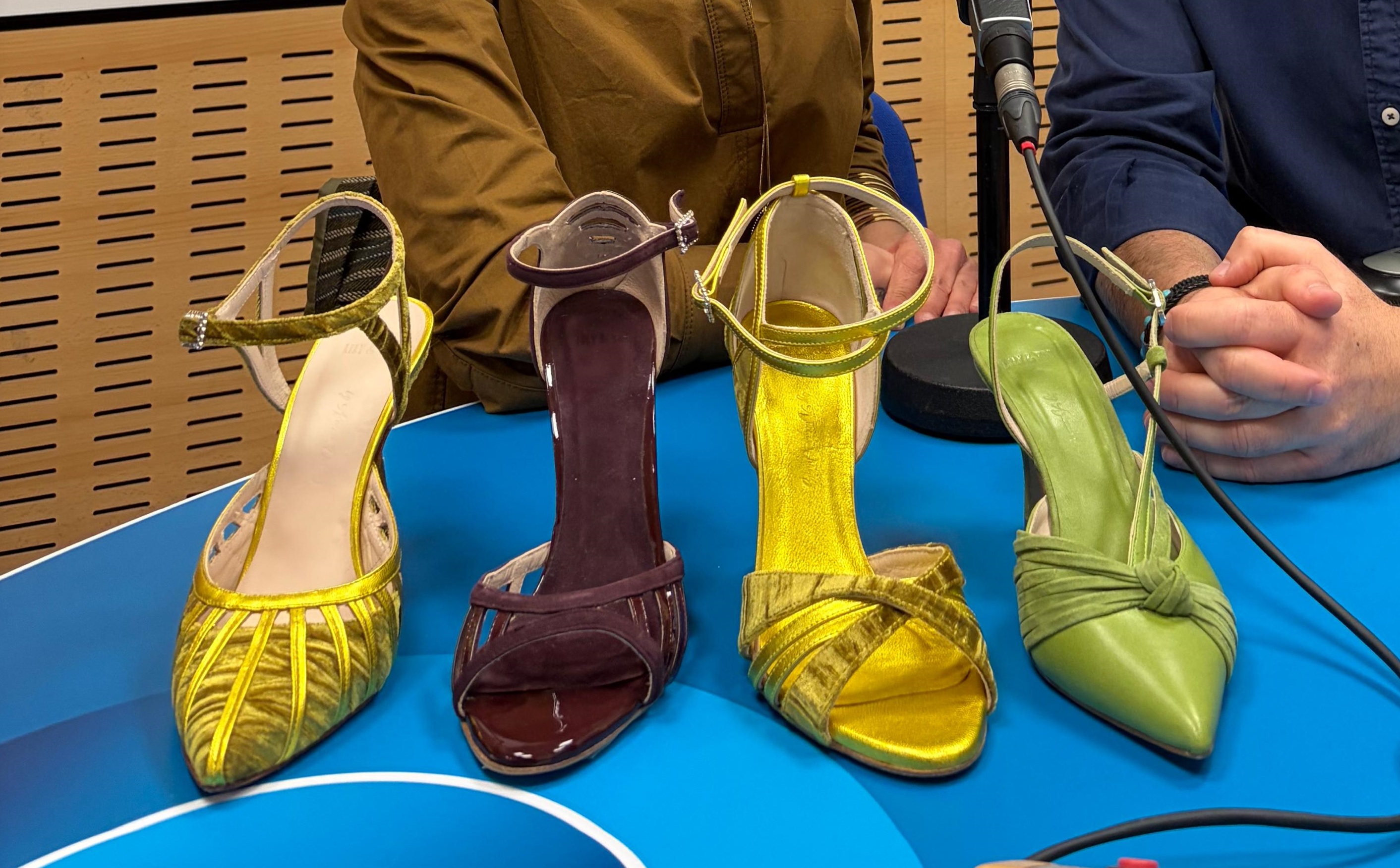 Zapatos de la firma 'Lily and You', de la diseñadora vizcaína Azucena Ordóñez