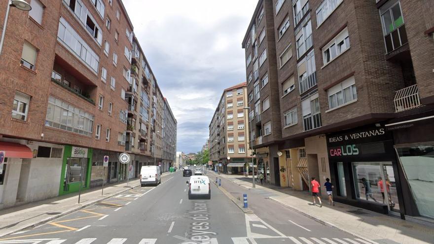 La calle Reyes de Navarra de la capital alavesa DNA