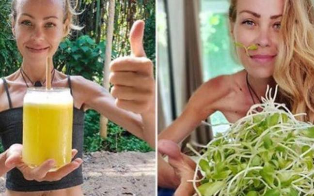 La influencer Zhanna Shamsanova llevaba una dieta cada vez más dura TWITTER La influencer Zhanna Shamsanova llevaba una dieta cada vez más dura TWITTER
