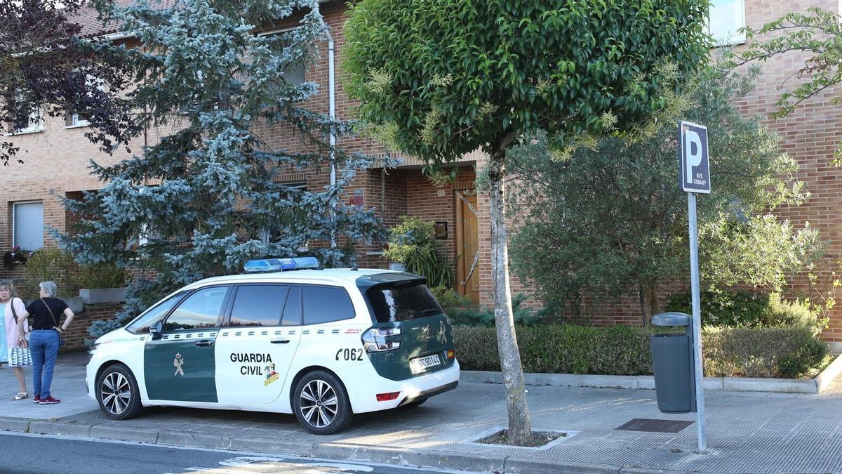 Exterior de la vivienda en la que ocurrieron los hechos. Patxi Cascante