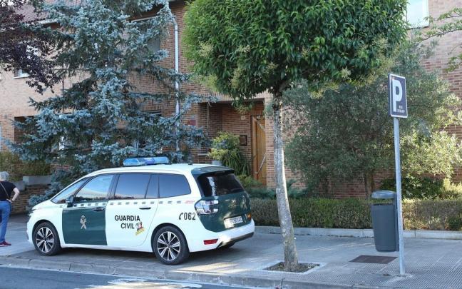 Exterior de la vivienda en la que ocurrieron los hechos. Patxi Cascante