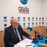José Ignacio Zudaire en los estudios de ONDA VASCA