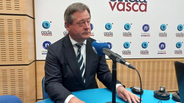 El consejero Bingen Zupiria en una imagen de archivo de Onda Vasca